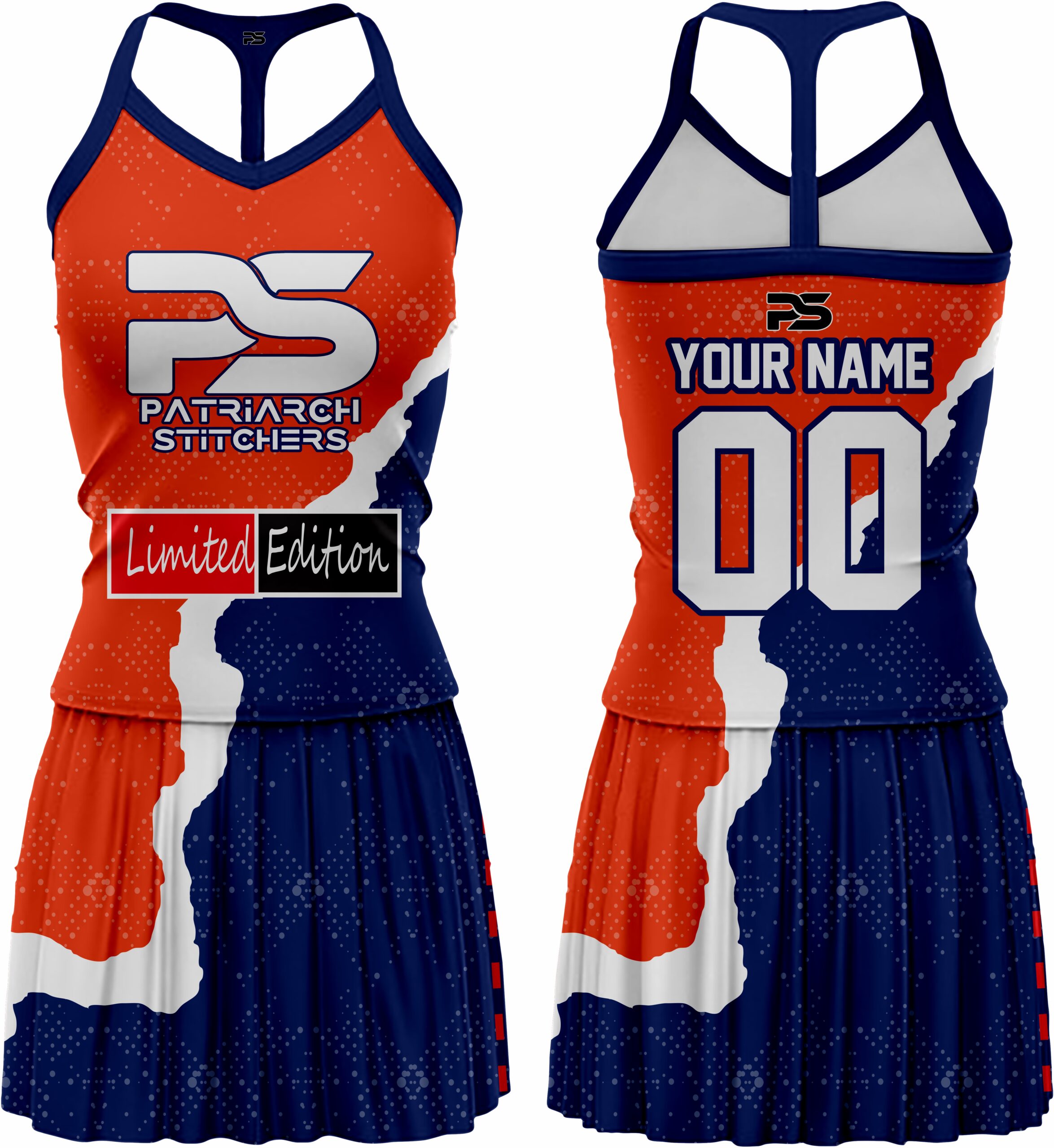 Women’s Custom Cheerleading & Sports Dress – Limited Edition | Patriarch Stitchers
